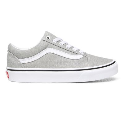 Vans Old Skool - Kadın Spor Ayakkabı (Gümüş)